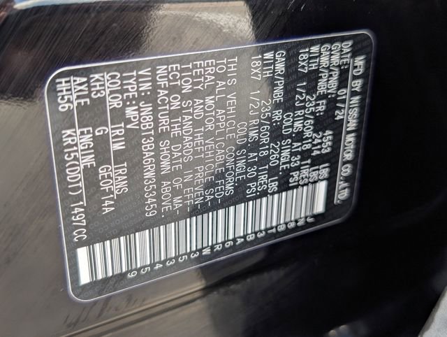 Used 2024 Nissan Rogue SV w/ SV Premium Package image 31