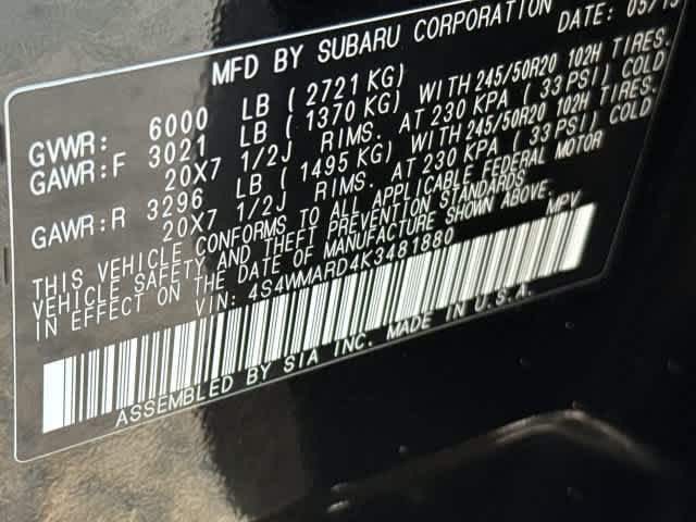 Used 2019 Subaru Ascent Touring AWD/4WD image 33