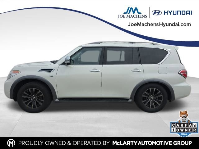 Used 2017 Nissan Armada Platinum w/ Interior Lighting Package image 2