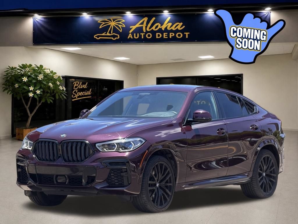 Used 2022 BMW X6 M50i w/ Executive Package AWD/4WD image 1