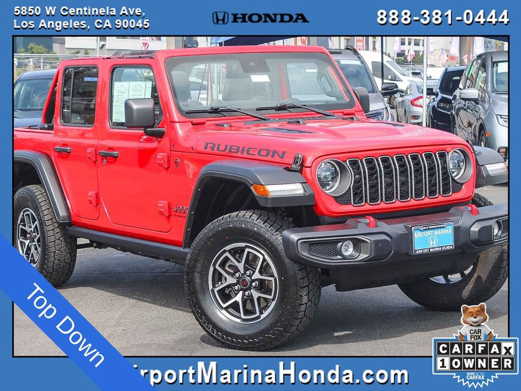 Used 2025 Jeep Wrangler Unlimited Rubicon AWD/4WD image 1