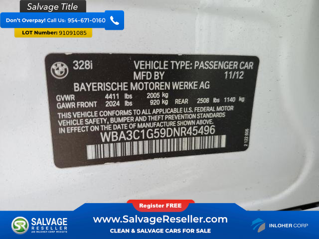 Used 2013 BMW 328i Sedan RWD image 16