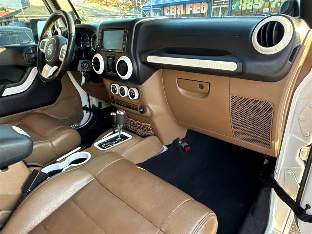 Used 2012 Jeep Wrangler Unlimited Sahara w/ Dual Top Group image 14