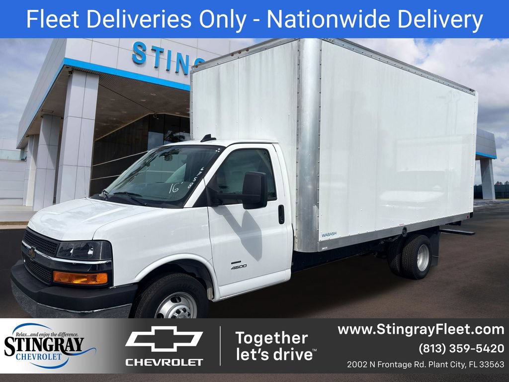 New 2025 Chevrolet Express 4500 Extended w/ Power Convenience Package RWD image 1