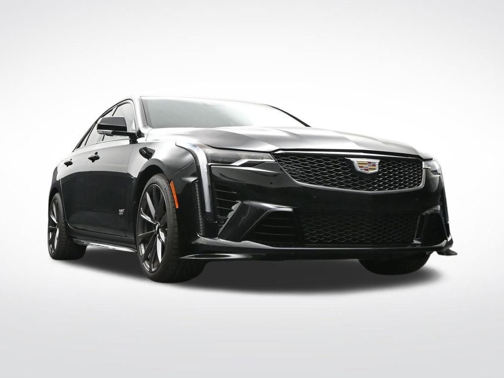 Certified 2024 Cadillac CT4 V Blackwing w/ LPO, Blue Accent Package RWD image 30