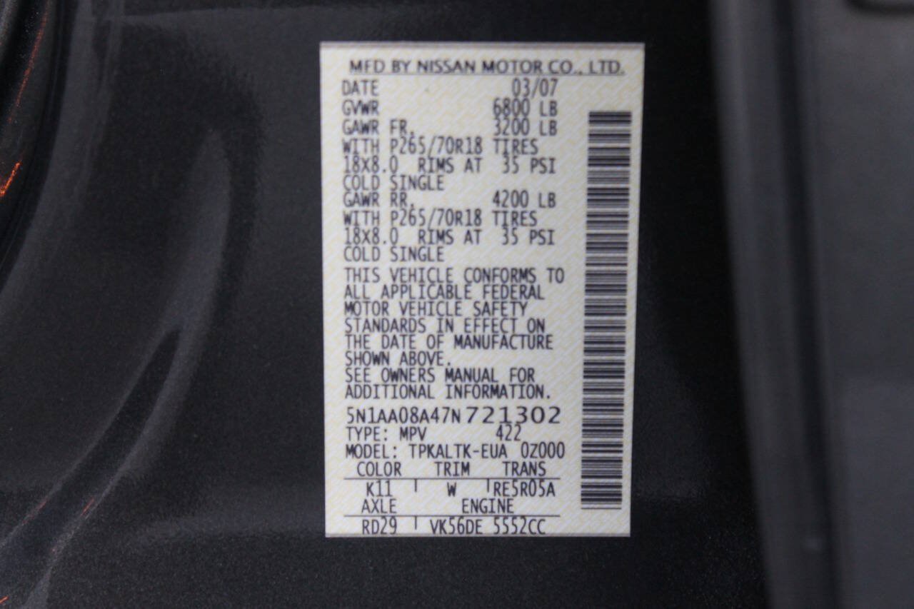 Used 2007 Nissan Armada SE RWD image 10
