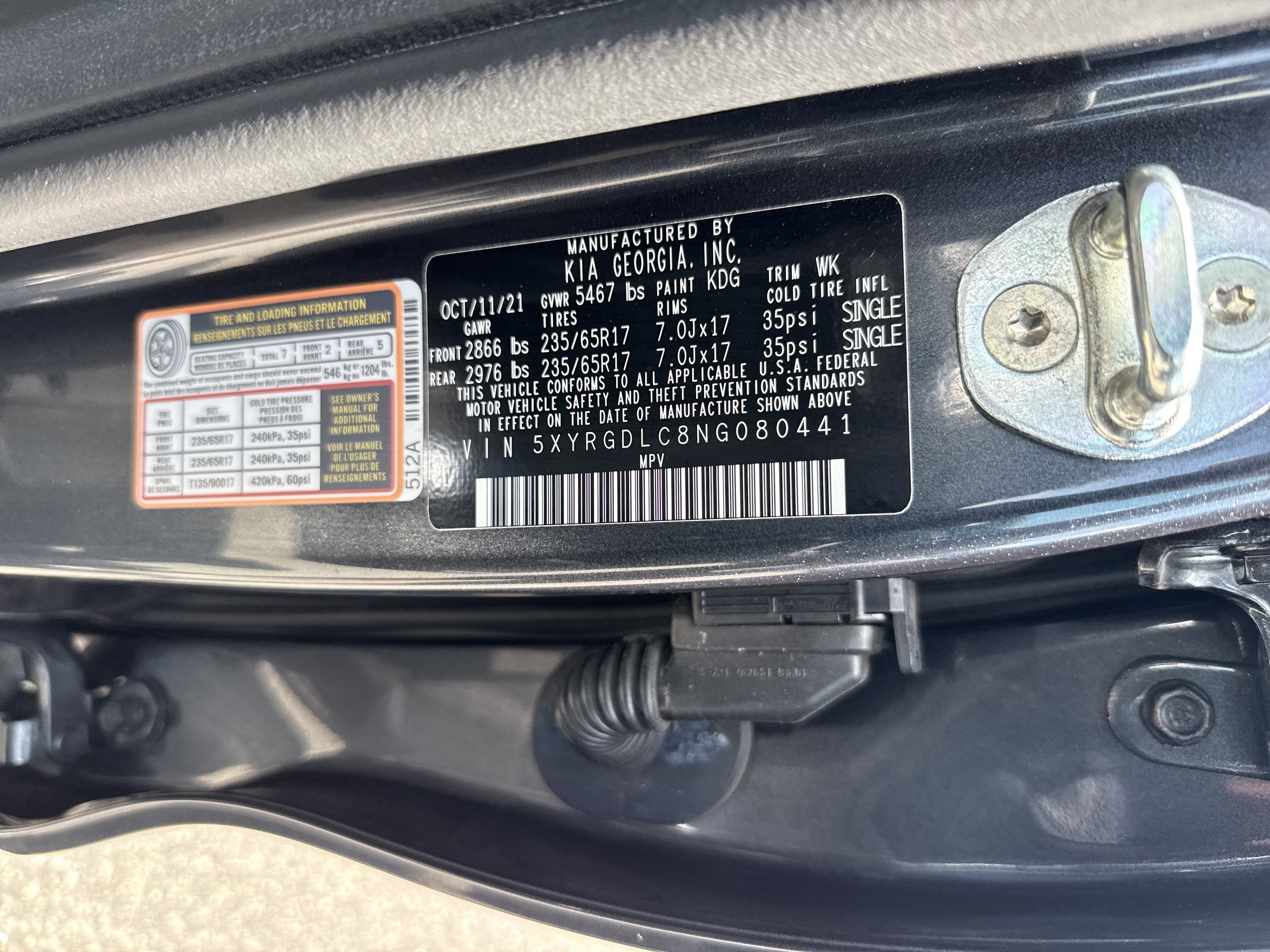 Used 2022 Kia Sorento LX AWD/4WD image 37