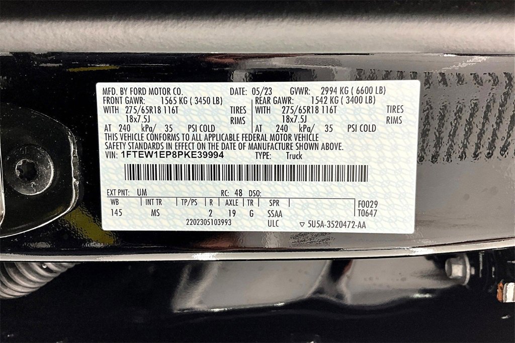 Used 2023 Ford F150 XLT w/ Equipment Group 302A High image 35