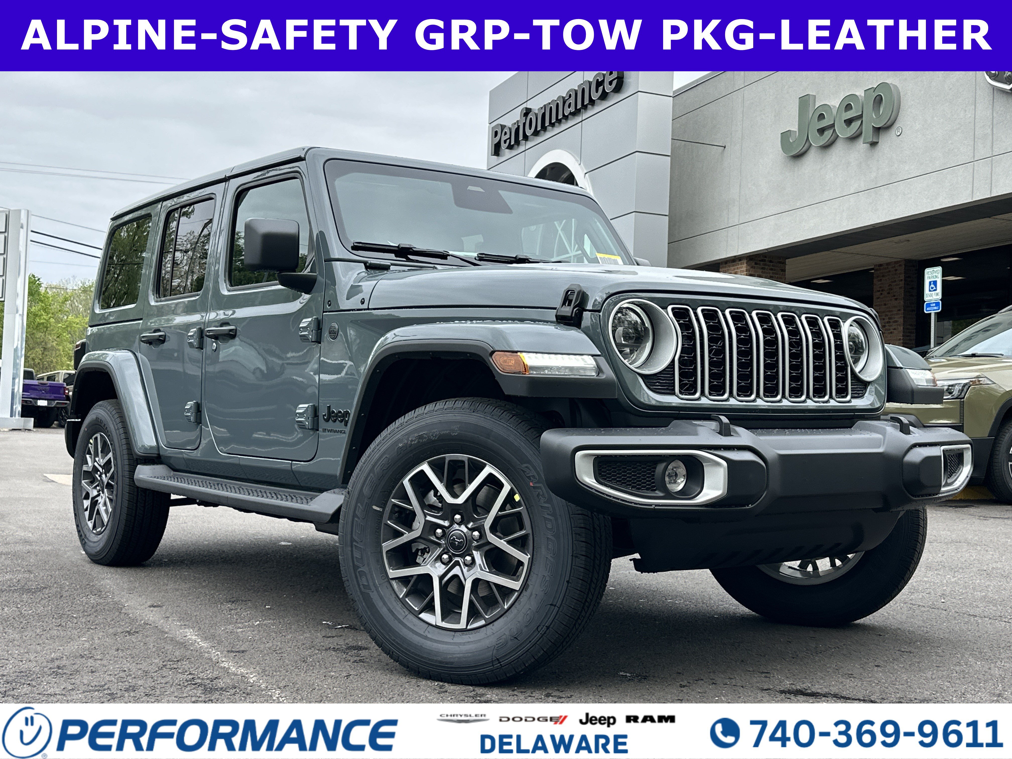 New 2026 Jeep Wrangler Unlimited Sahara w/ Safety Group AWD/4WD image 1