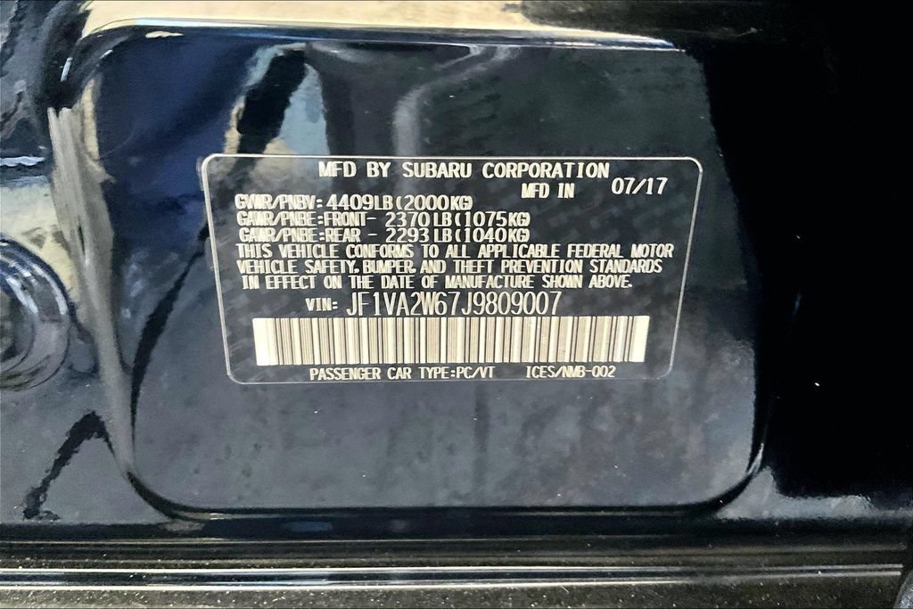 Used 2018 Subaru WRX STI Limited AWD/4WD image 18