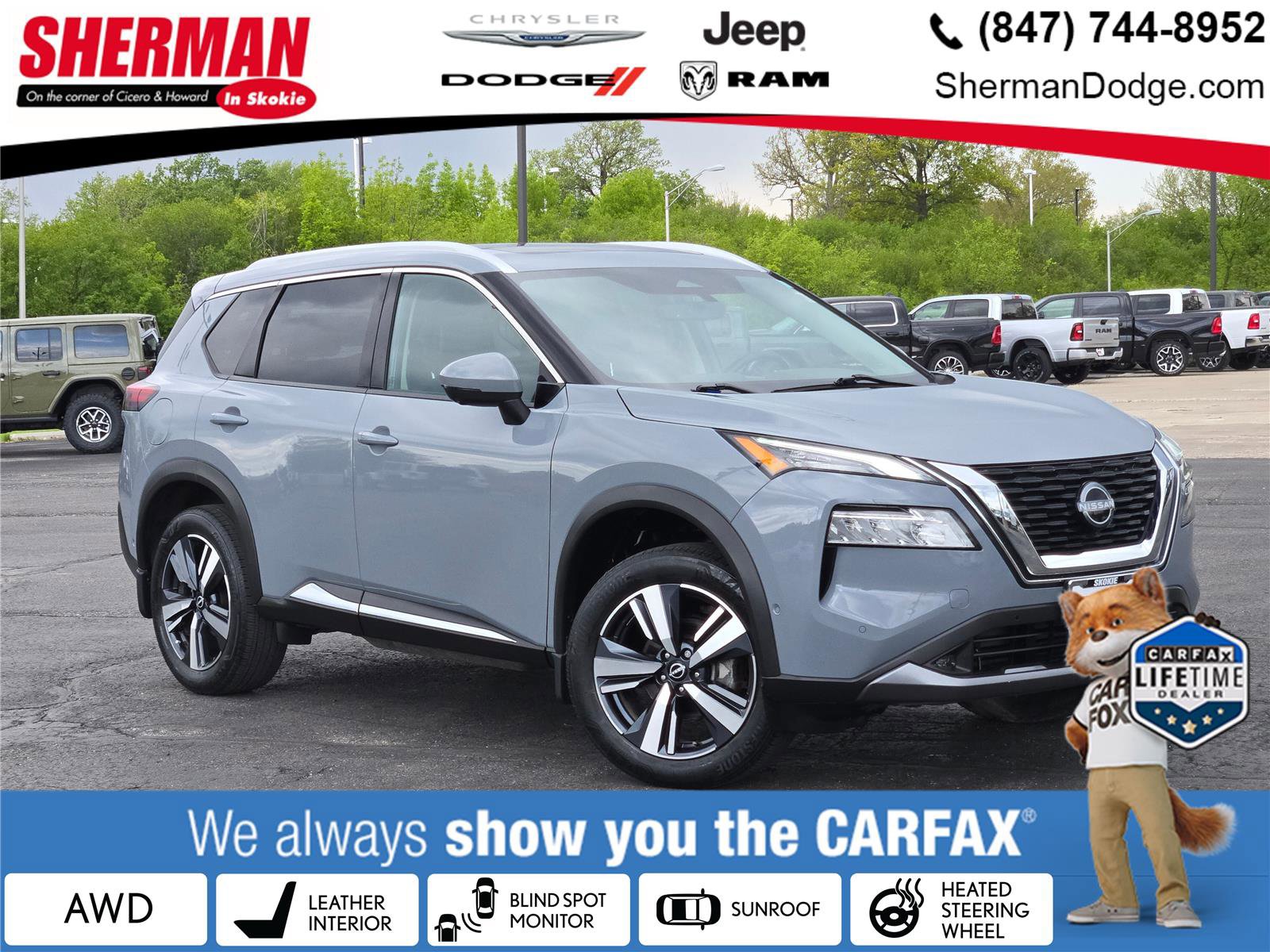 Used 2022 Nissan Rogue SL w/ SL Premium Package