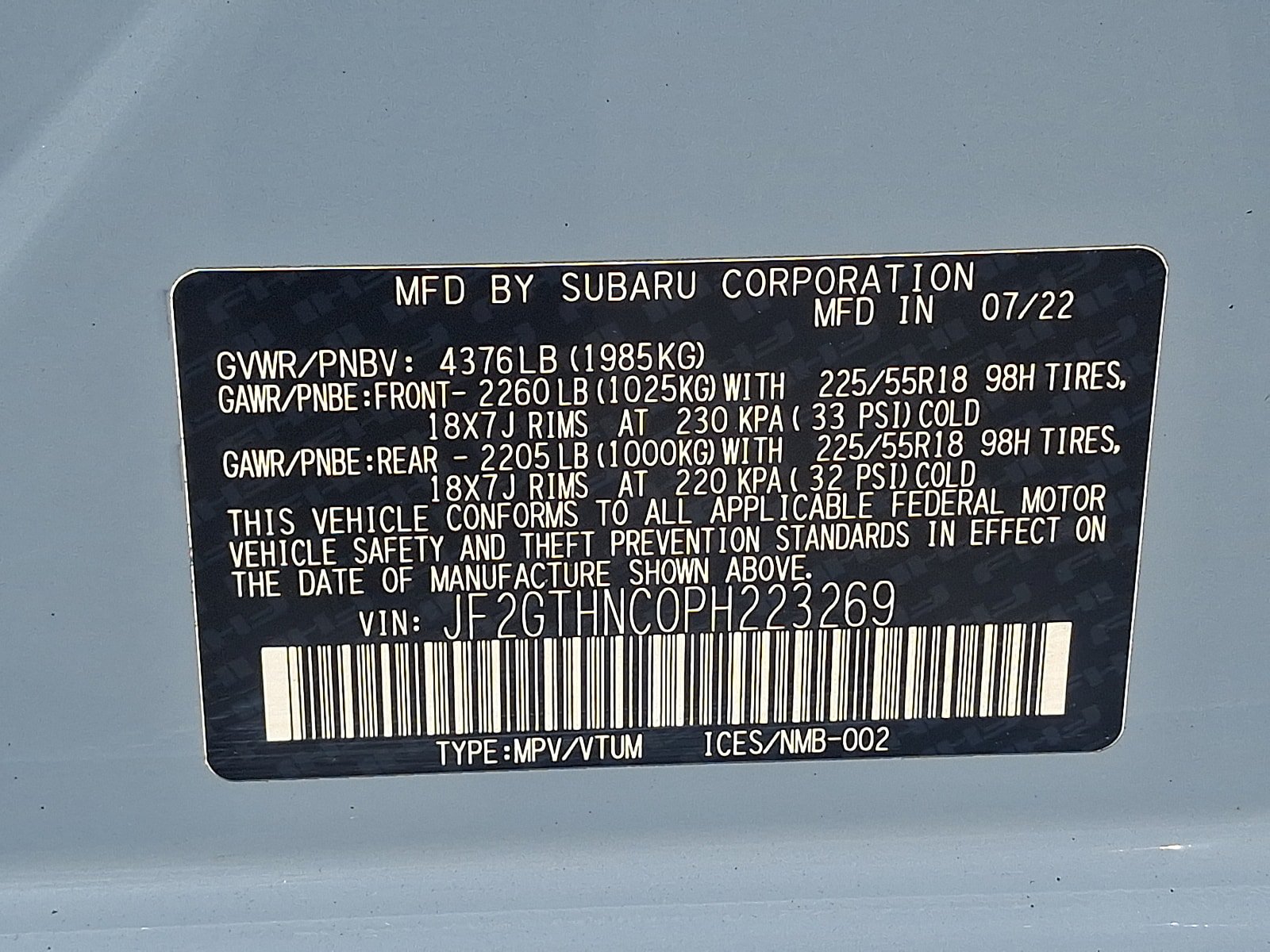 Certified 2023 Subaru Crosstrek 2.5i Limited AWD/4WD image 29