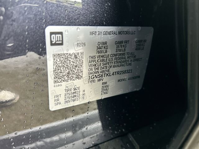New 2026 Chevrolet Tahoe High Country AWD/4WD image 35