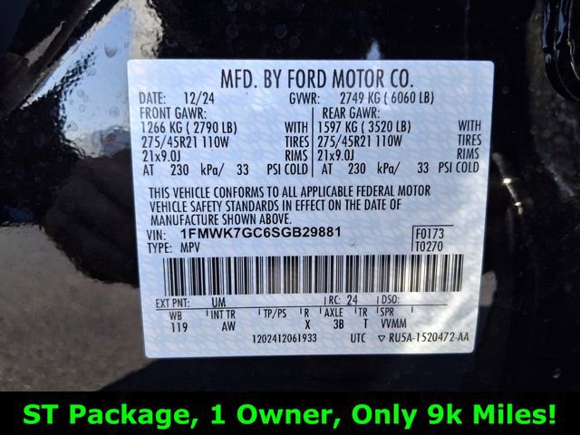 Used 2025 Ford Explorer ST w/ Sun And Sound Package image 20