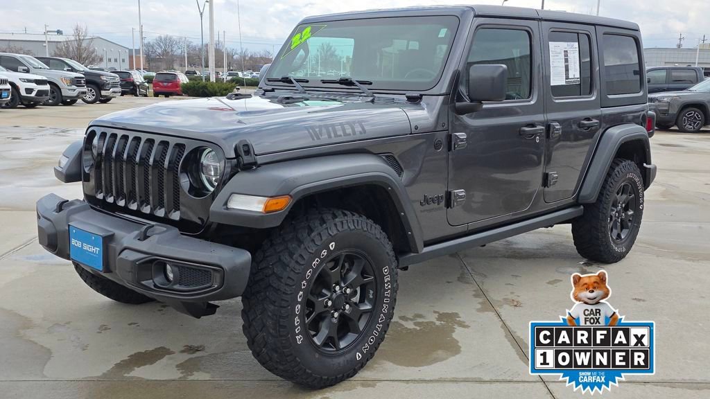 Used 2022 Jeep Wrangler Unlimited Sport