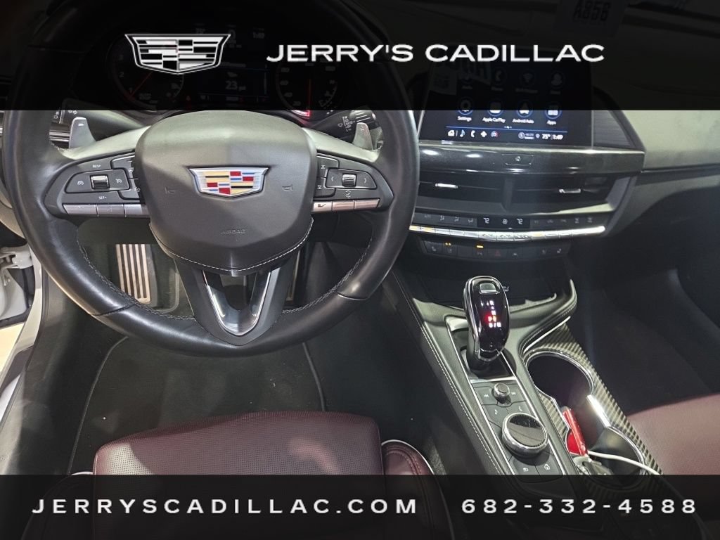 Used 2023 Cadillac CT4 V w/ Climate Package RWD image 9