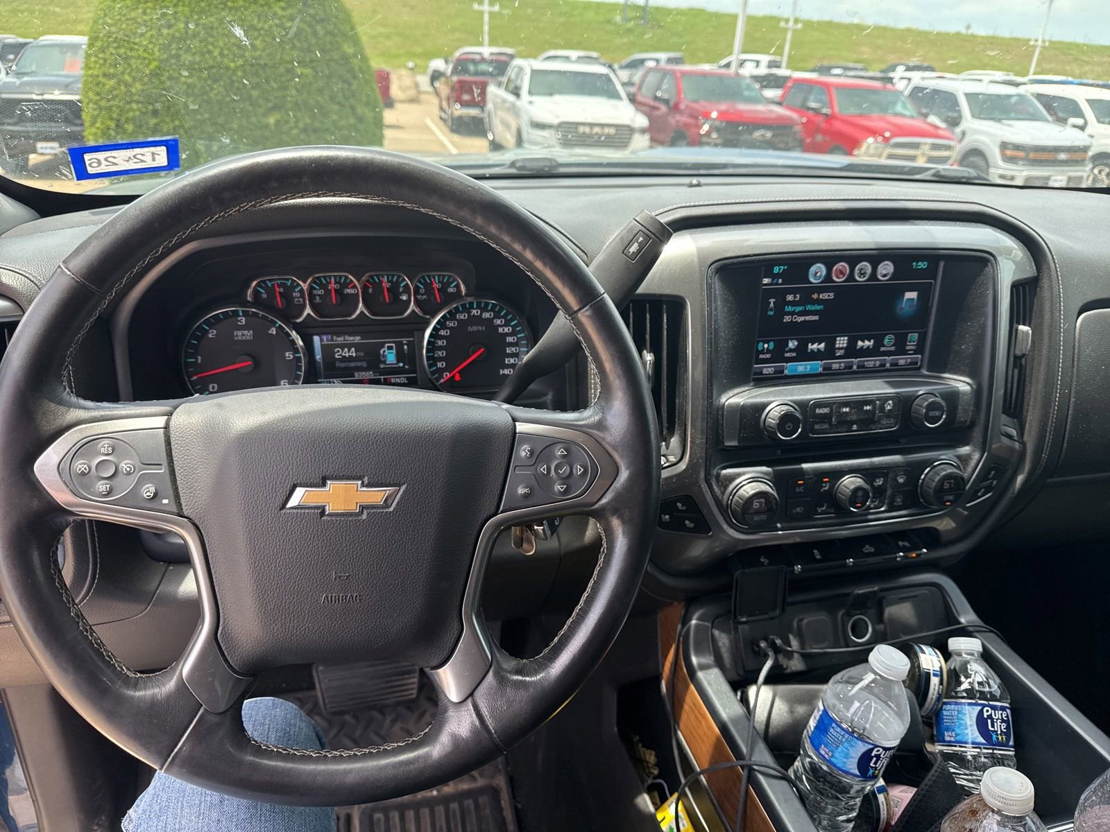 Used 2018 Chevrolet Silverado 1500 LTZ w/ Texas Edition AWD/4WD image 16