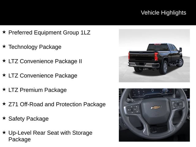 New 2026 Chevrolet Silverado 2500 LTZ w/ LTZ Premium Package AWD/4WD image 3