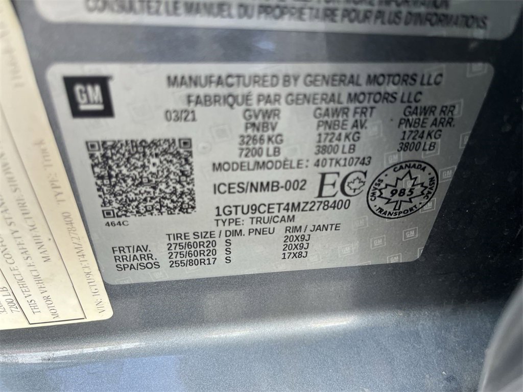 Certified 2021 GMC Sierra 1500 Elevation image 32