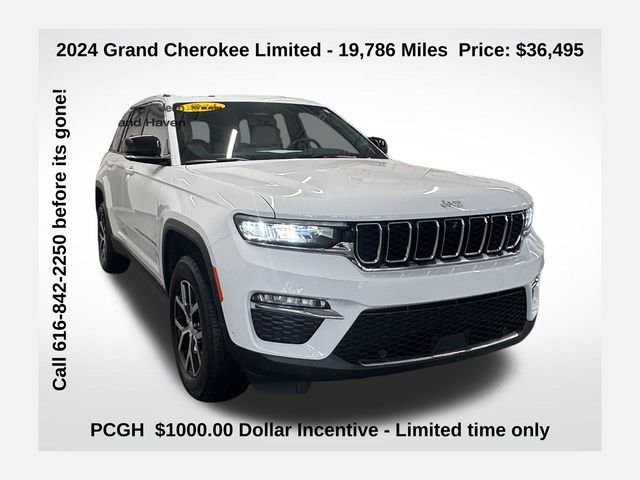 Used 2024 Jeep Grand Cherokee Limited w/ Luxury Tech Group II
