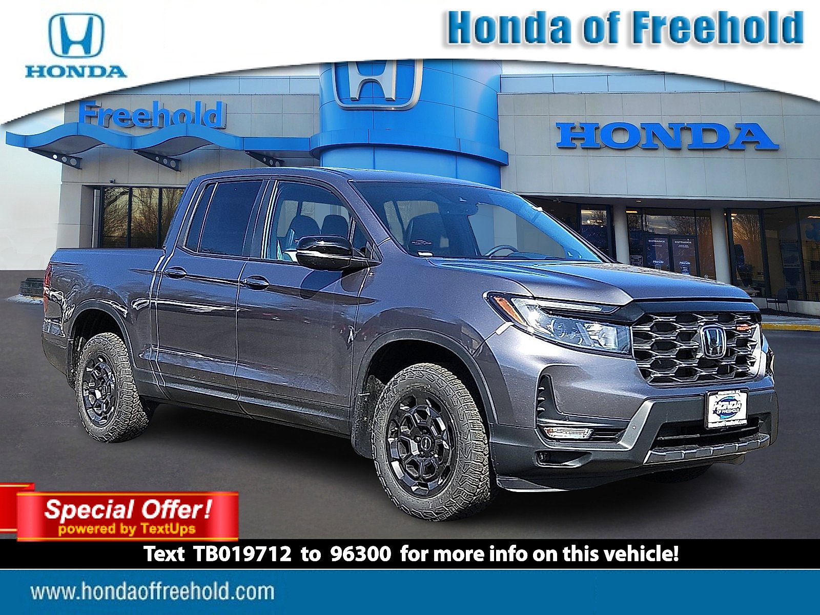 New 2026 Honda Ridgeline TrailSport+