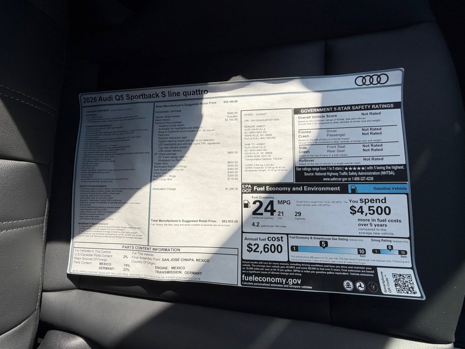 New 2026 Audi Q5 Premium Plus AWD/4WD image 33