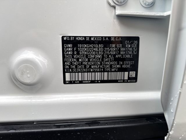 New 2026 Honda HR-V LX image 18