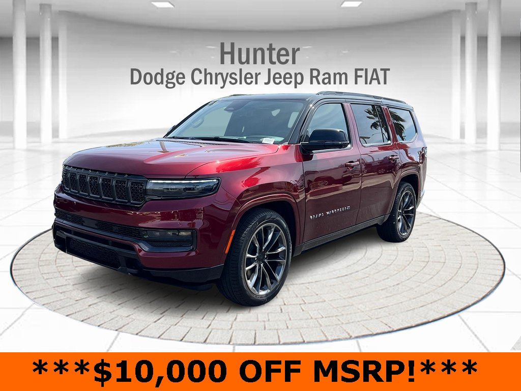 New 2025 Jeep Grand Wagoneer Series II Obsidian w/ Quick Order Packagew 28T