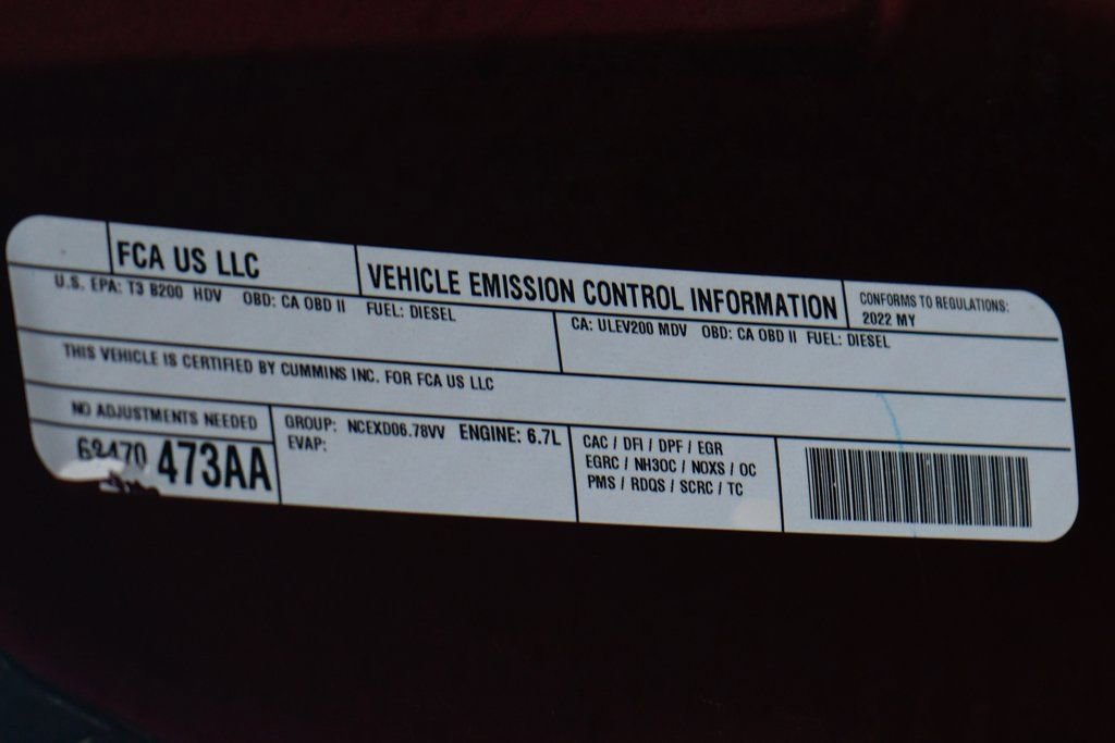 Used 2022 RAM 2500 Lone Star w/ Night Edition image 14