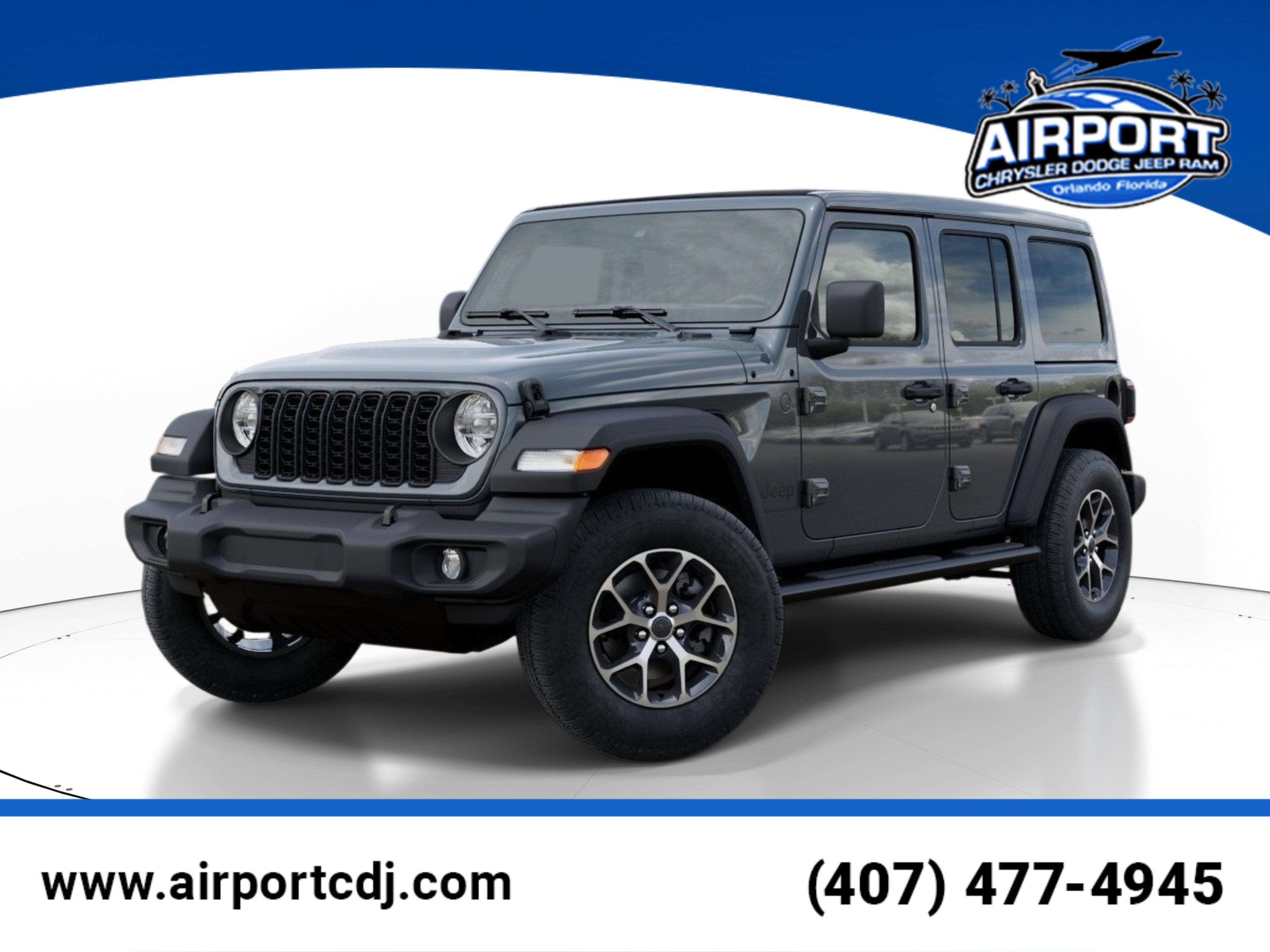 New 2026 Jeep Wrangler Unlimited Sport AWD/4WD image 1