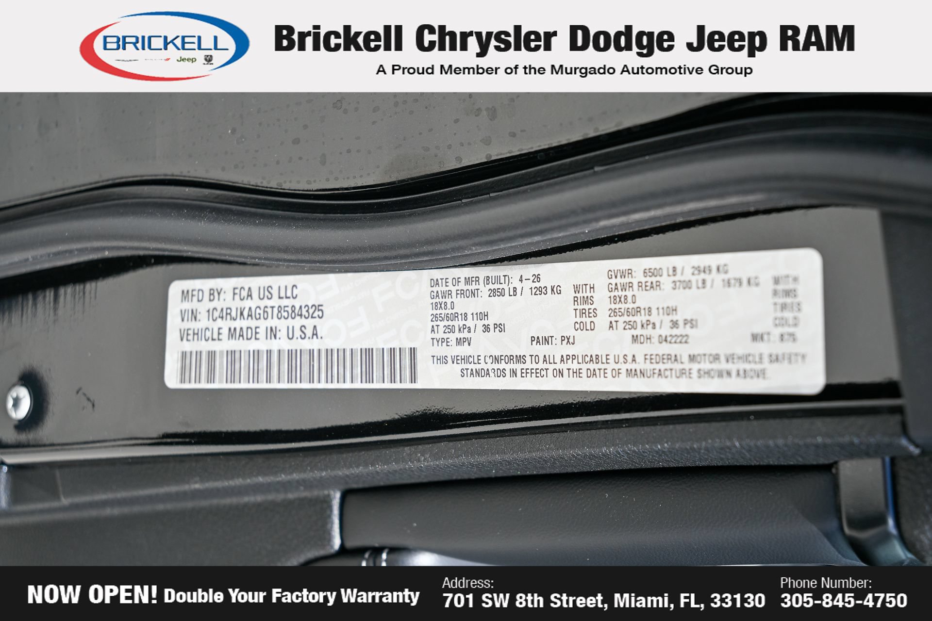 New 2026 Jeep Grand Cherokee L Laredo AWD/4WD image 30