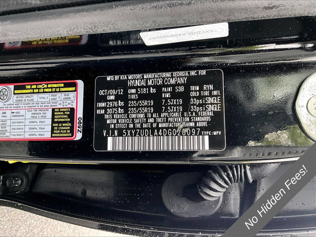 Used 2013 Hyundai Santa Fe Sport 2.0T AWD/4WD image 24