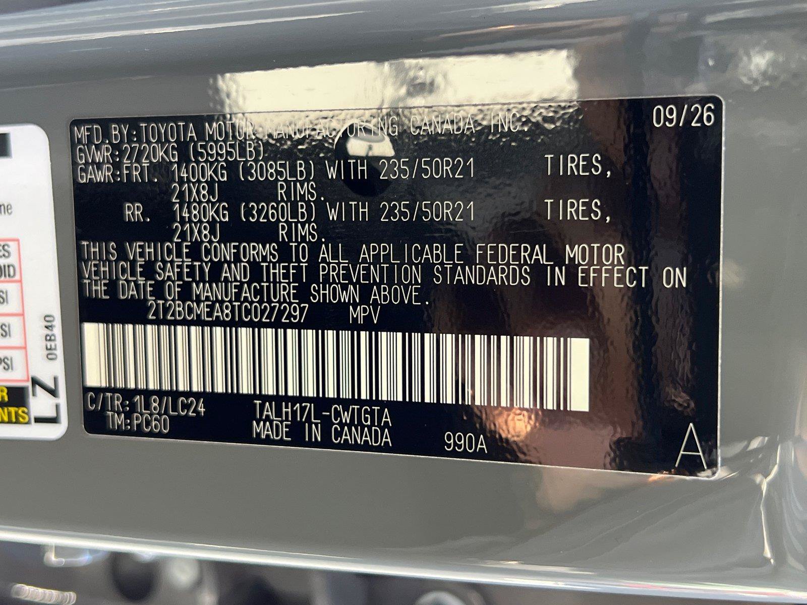 New 2026 Lexus RX 500h F Sport AWD/4WD image 26