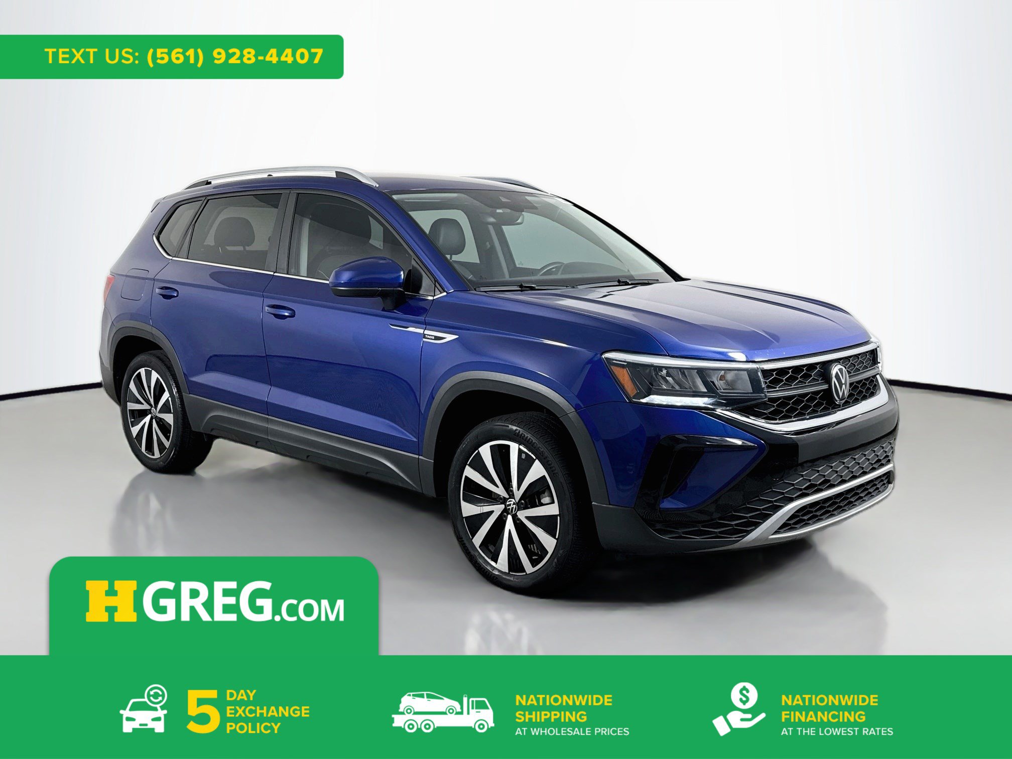 Used 2023 Volkswagen Taos SE FWD image 1