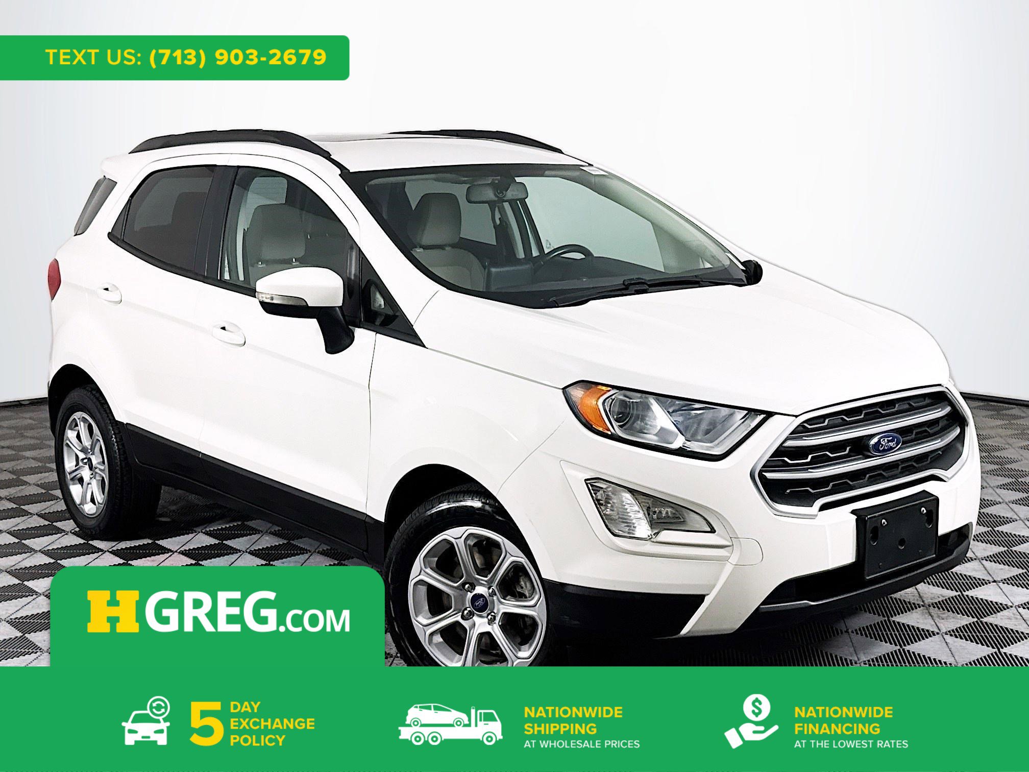 Used 2020 Ford EcoSport SE w/ Interior Protection Package image 1