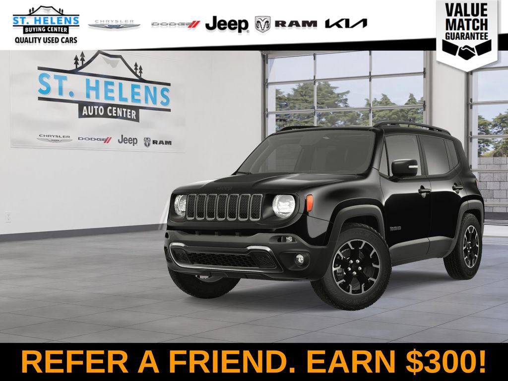 Used 2023 Jeep Renegade Latitude w/ Sun/Sound Group AWD/4WD 360° Tour