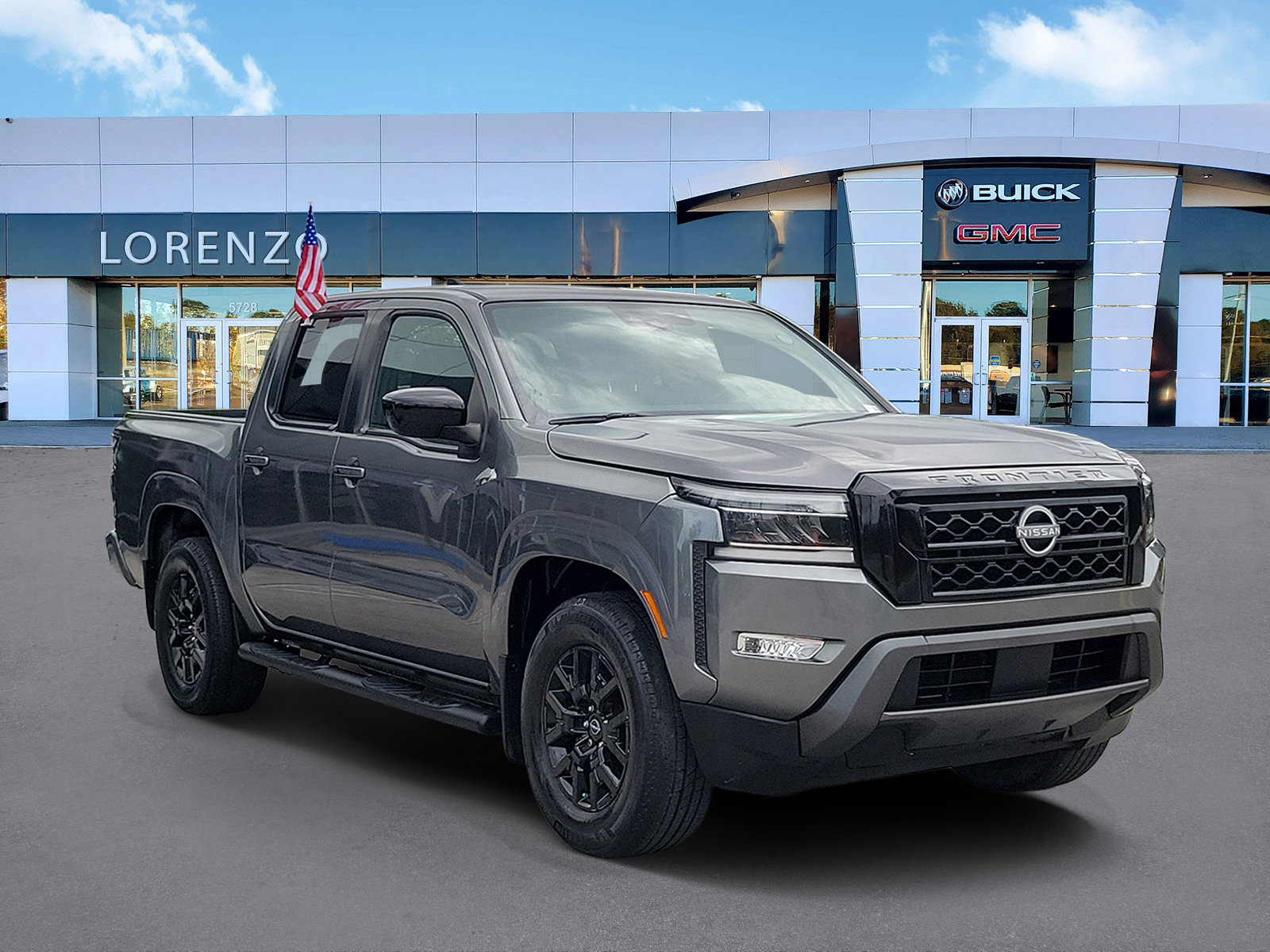 Used 2023 Nissan Frontier SV w/ Midnight Edition Package RWD image 3