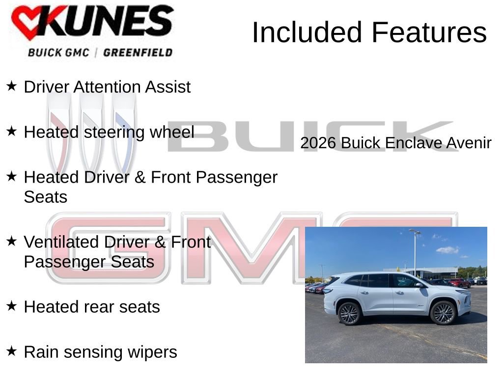 New 2026 Buick Enclave Avenir w/ Super Cruise Package image 4