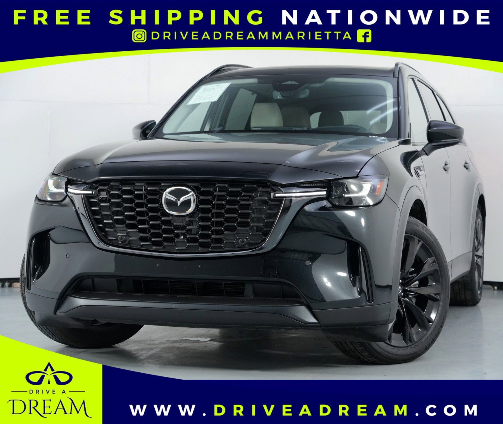 Used 2025 MAZDA CX-90 Plug-In Hybrid w/Premium Sport image 1