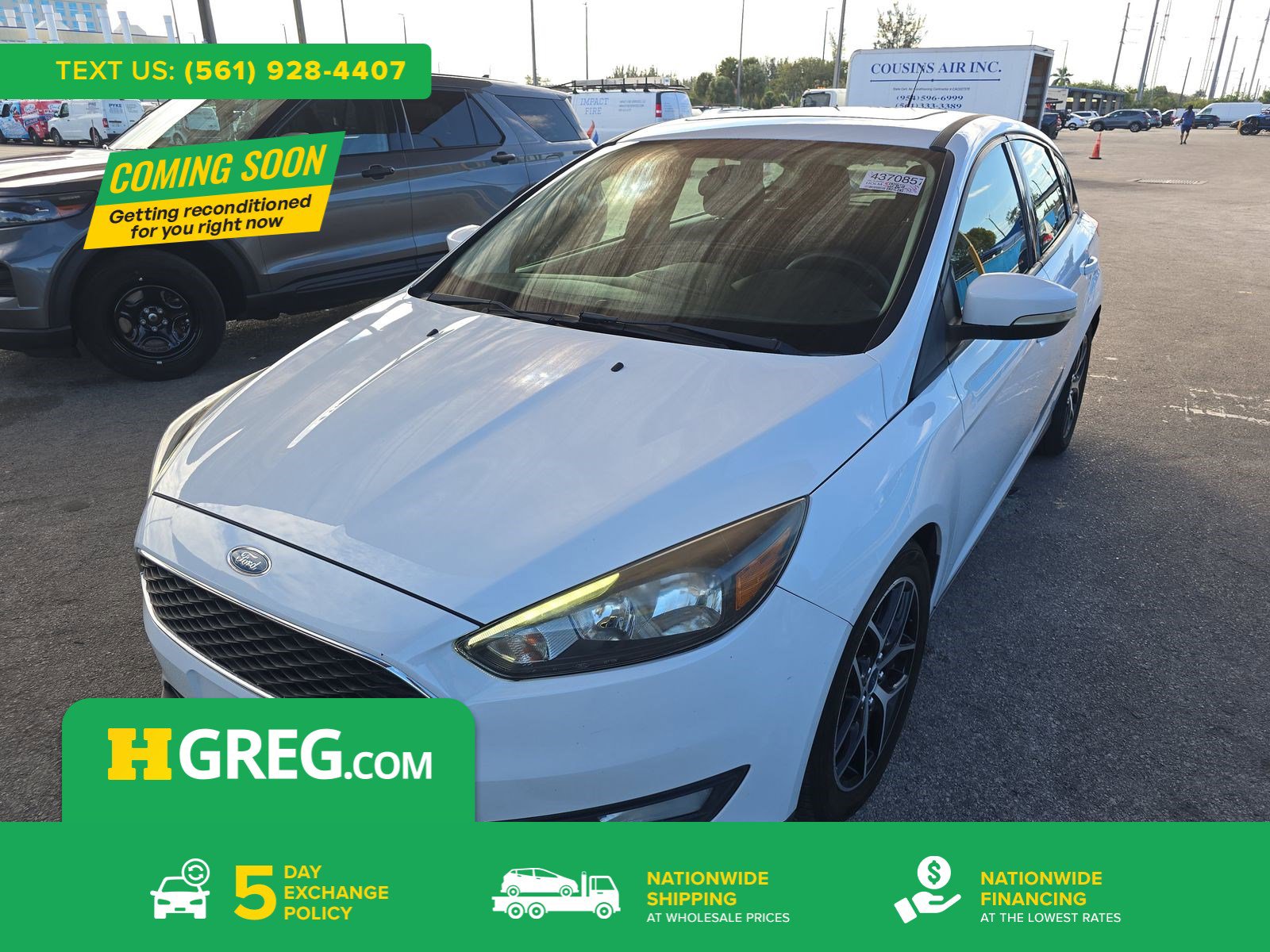 Used 2018 Ford Focus SEL