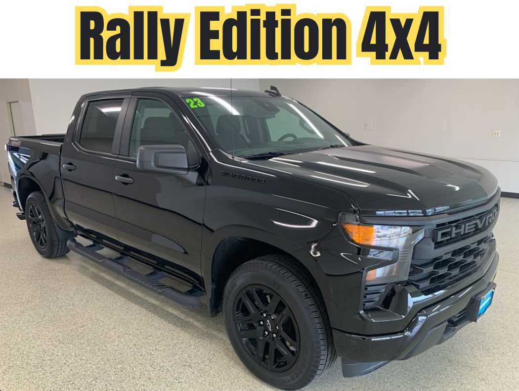 Used 2023 Chevrolet Silverado 1500 Custom w/ Rally Edition AWD/4WD image 1