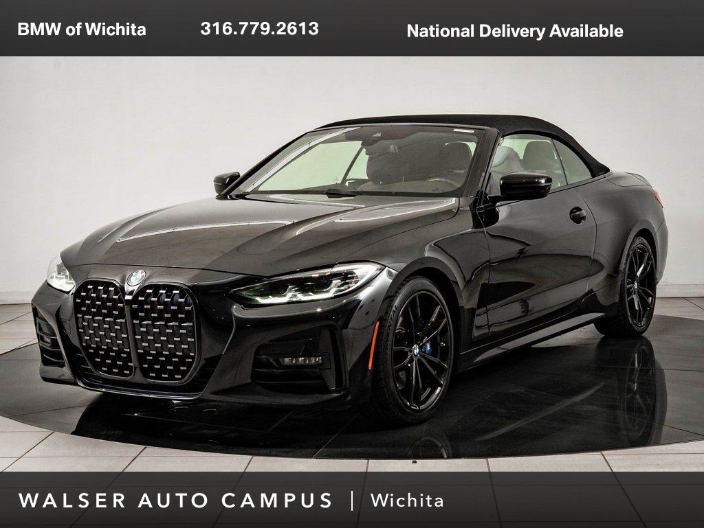 Used 2021 BMW 430i Convertible w/ M Sport Package RWD image 1