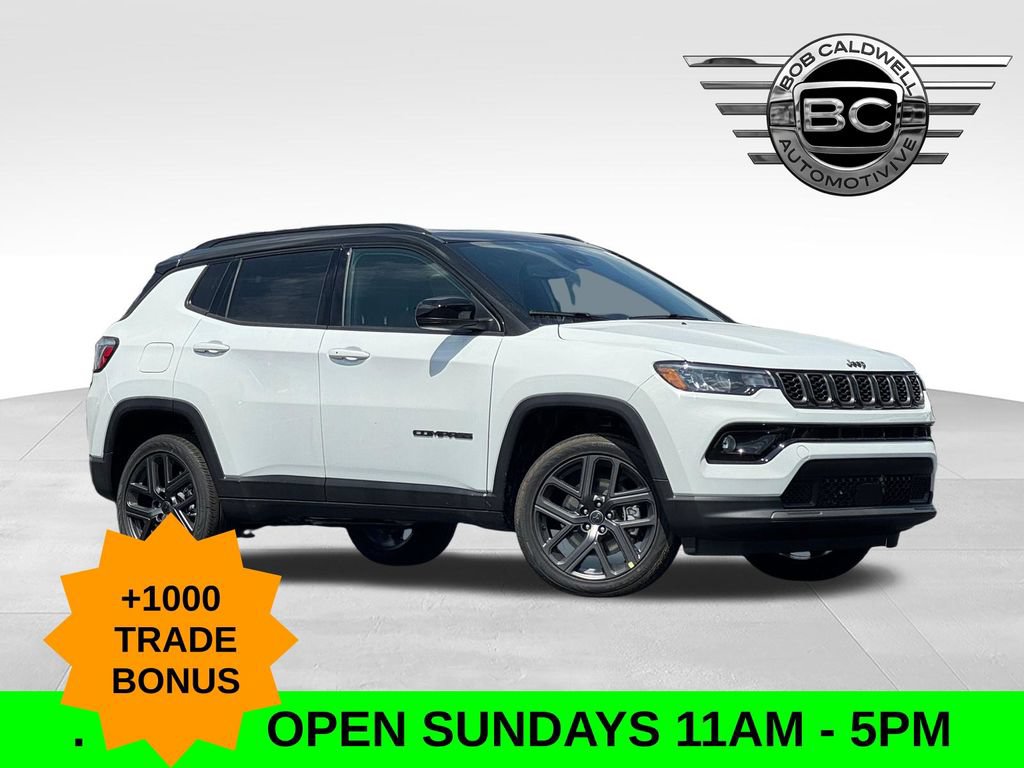 New 2026 Jeep Compass Limited w/ Sun, Sound & Navigation Group
