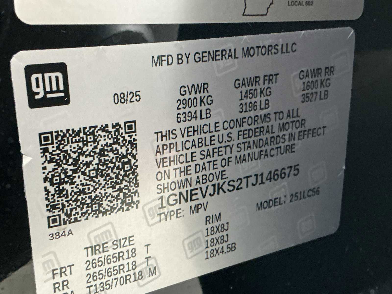 New 2026 Chevrolet Traverse Z71 w/ Enhanced Driving Package image 19