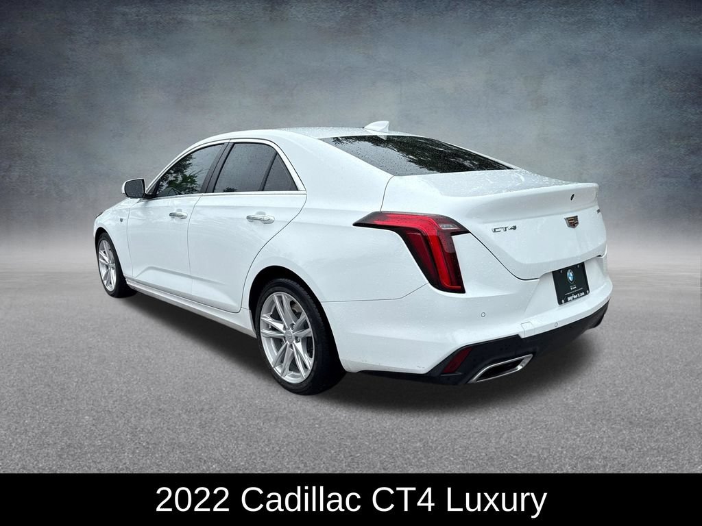 Used 2022 Cadillac CT4 Luxury w/ Sun And Sound Package RWD image 3