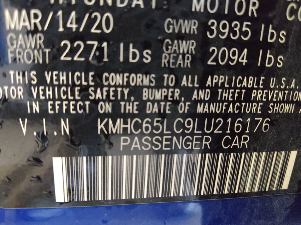 Used 2020 Hyundai Ioniq Blue FWD image 33