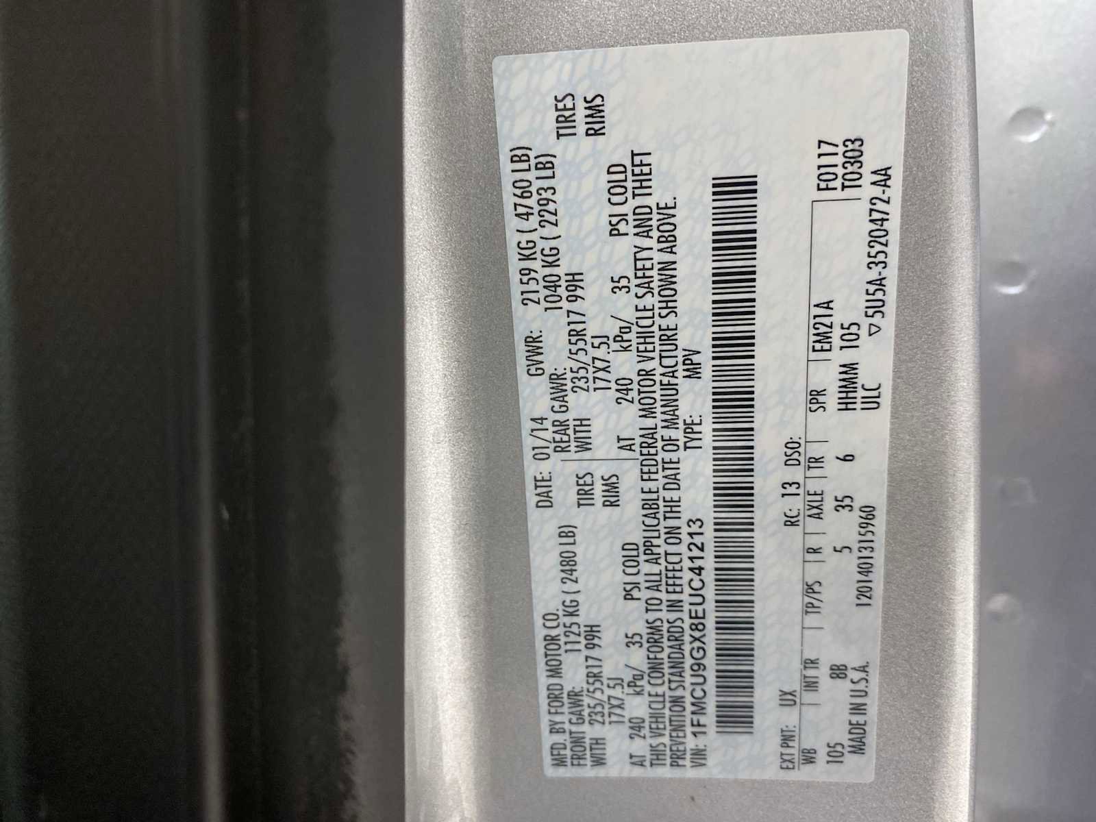 Used 2014 Ford Escape SE w/ Equipment Group 201A image 21