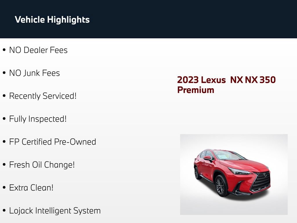 Used 2023 Lexus NX 350 AWD image 3