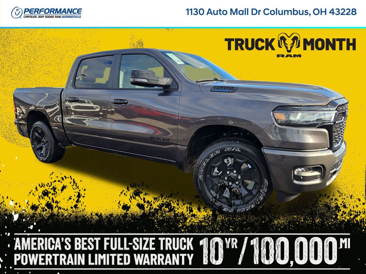 New 2026 RAM 1500 Big Horn w/ Night Edition