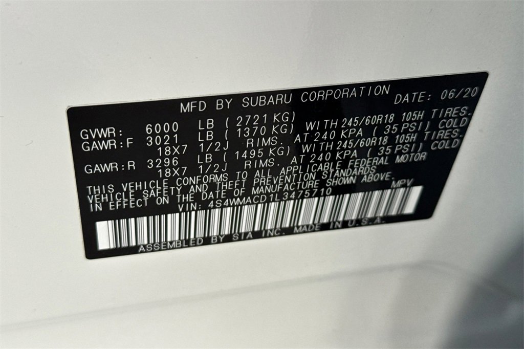 Used 2020 Subaru Ascent Premium w/ Convenience Package image 37